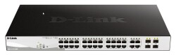 D-LINK DGS-1210-28MP/F L2 SMART SWİTCH WİTH 24 10/100/1000BASE-T PORTS AND 4 1000BASE-T/SFP COMBO-PORTS (24 POE PORTS 802. - D-LINK