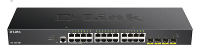 D-LINK DGS-1250-28X 24 PORTS 10/100/1000 MBPS 4 PORTS 10G SFP+ SMART MANAGED SWİTCH - 1