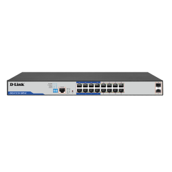 D-LINK DGS-F1210-18PS-E 16-PORT 10/100/1000BASE-T LONG RANGE 250M POE+ SMART SWİTCH WİTH 16 POE PORTS, 2 SFP PORTS, 150W POE POWER BUDGET, (802.3AF/802.3AT SUPPORT) (UK/EU PLUG) - D-LINK