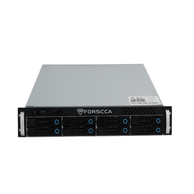 Forseca Box, 2U Rack, 4Bay, Type, 10TB Pre-Storage, 20TB Backup Size, 10G SFP+Ethernet Card, Yönetim Konsolu - 1