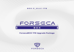 ForsecaBOX 1TB Upgrade Package - FORSECA
