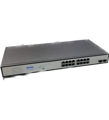 NETLİNK 16 PORT 10/100/1000POE+2SFP - 1