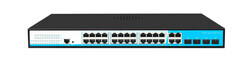 Netlink 24 Port Gigabit+4 Combo +4 Sfp Managed L2 Poe Switch 400W - 3